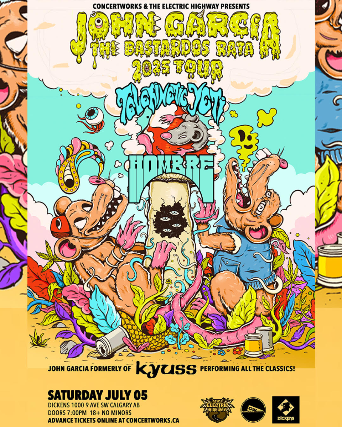 John Garcia performs KYUSS w/ Telekinetik Yeti, & Hombre