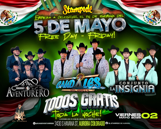 VIERNES Y GRATIS TODA LA NOCHE