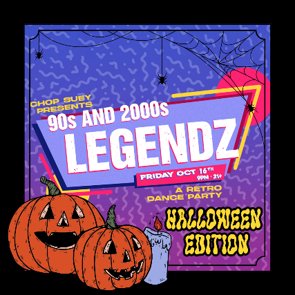 Event Image - 90s & 2000s LEGENDZ: A Retro Dance Party – HALLOWEEN EDITION