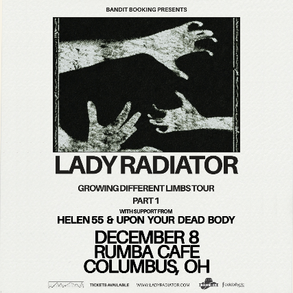 Cartel de Lady Radiator w/ Helen 55 & Upon Your Dead Body
