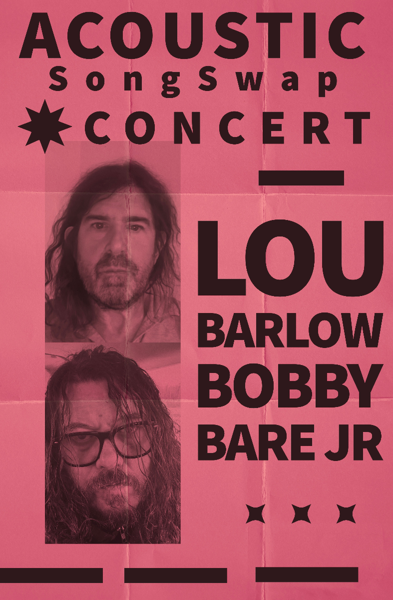 Lou Barlow and Bobby Bare Jr Acoustic Song Swap