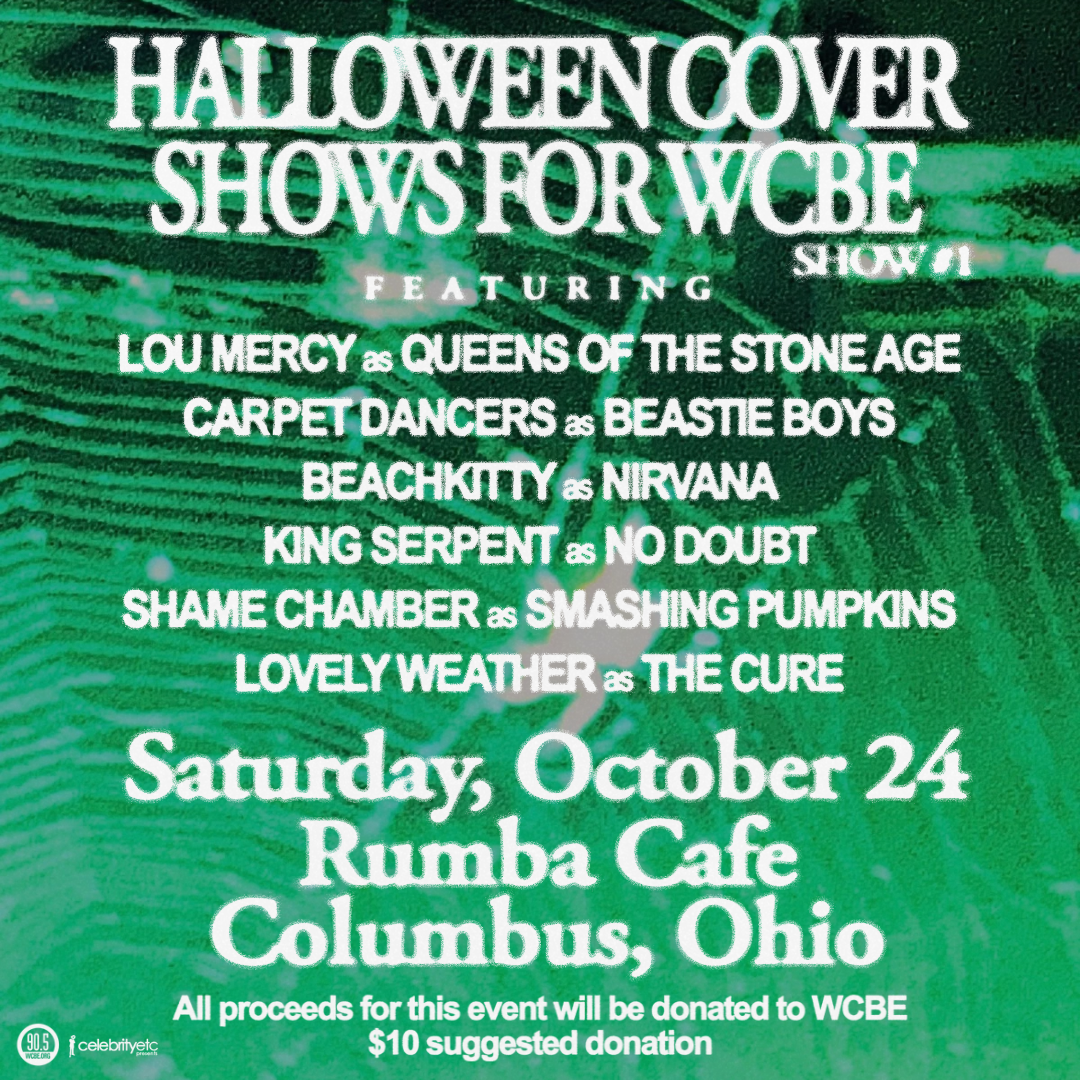 HALLOWEEN COVER SHOWS FOR WCBE ft. Lou Mercy * BeachKitty * King Serpent * Shame Chamber * Lovely Weather * Carpet Dancers (Show #1)
