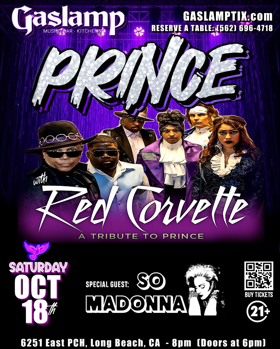 RED CORVETTE - Tribute to PRINCE