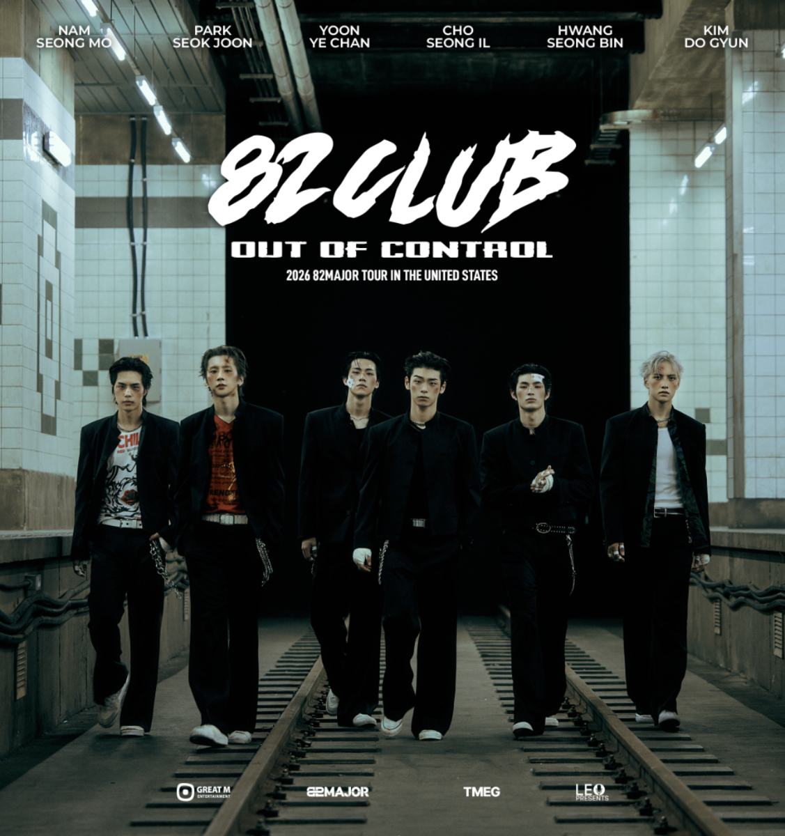 2026 82MAJOR [82CLUB : out of control] TOUR in Atlanta