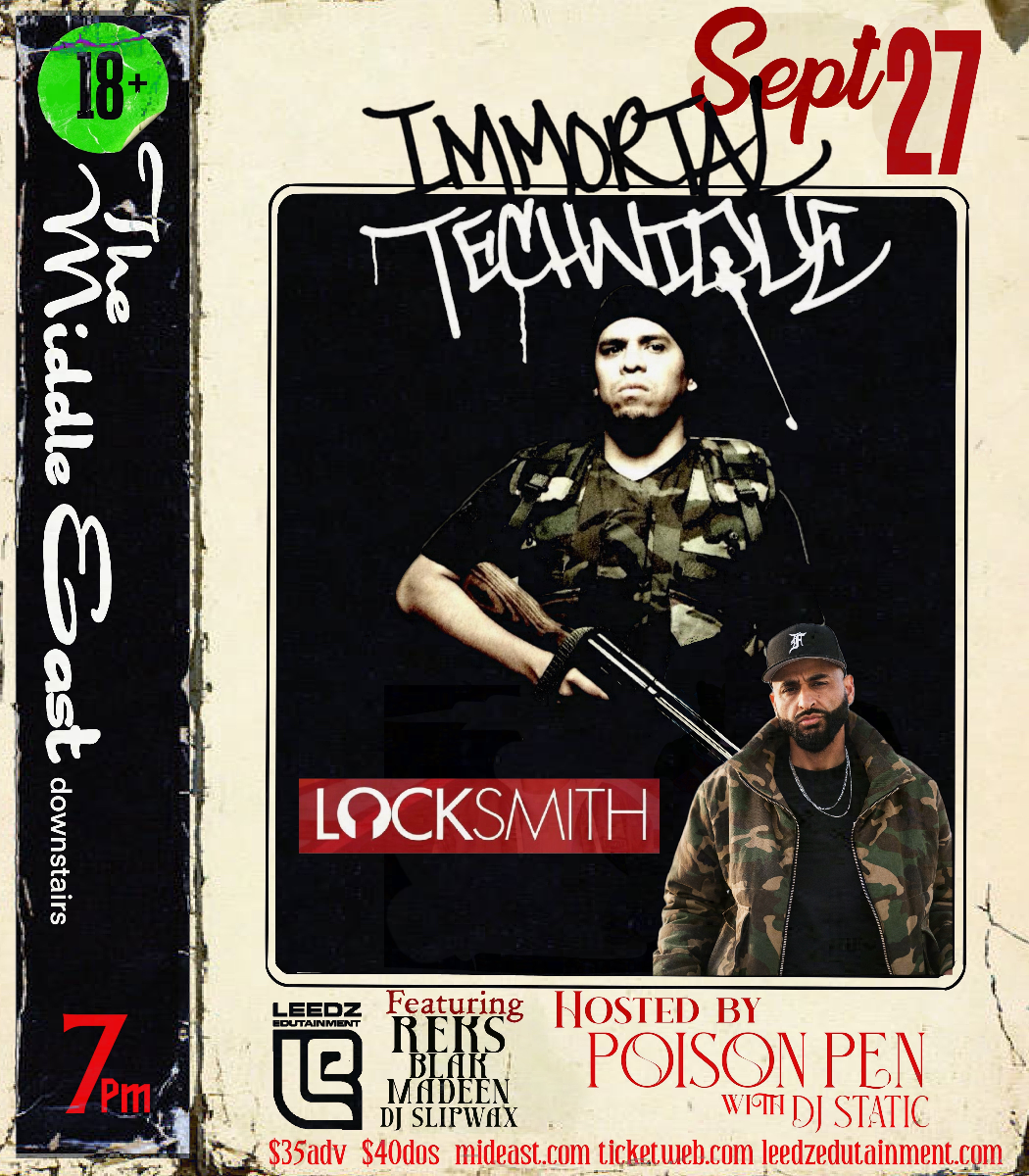 Immortal Technique, Lord Finesse, Reks, Blak Madeen, Poison Pen, DJ Sta...