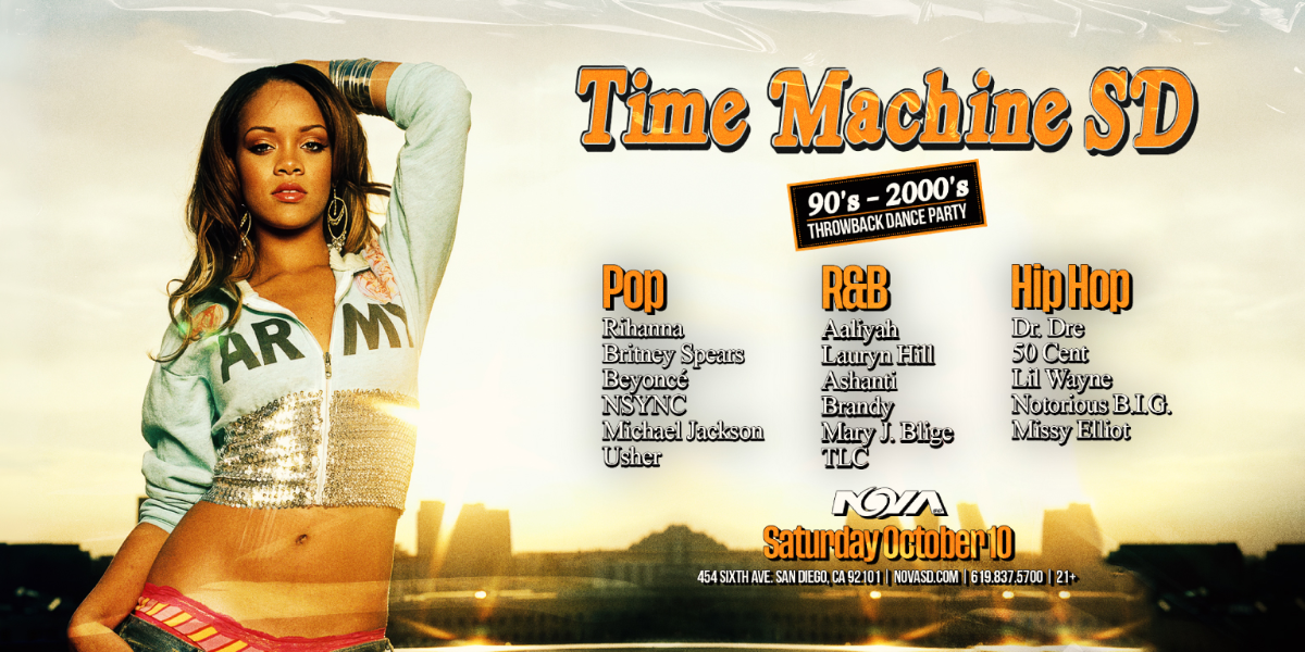 Time Machine: 90s - 2000s Throwback Dance Party
