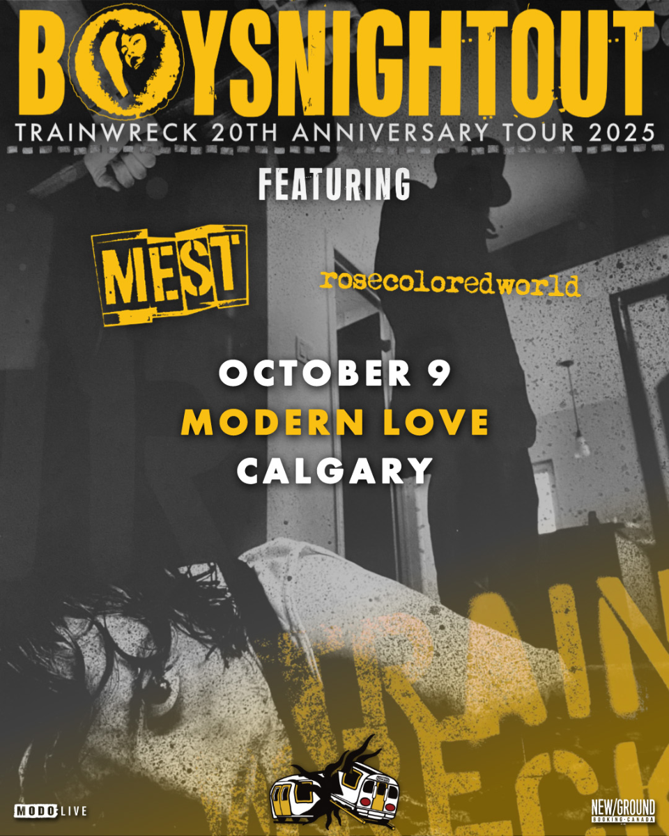 Boys Night Out - Trainwreck 20th Anniversary Tour