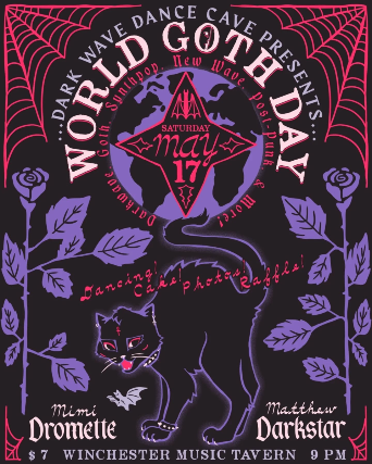 Dark Wave Dance Cave - World Goth Day