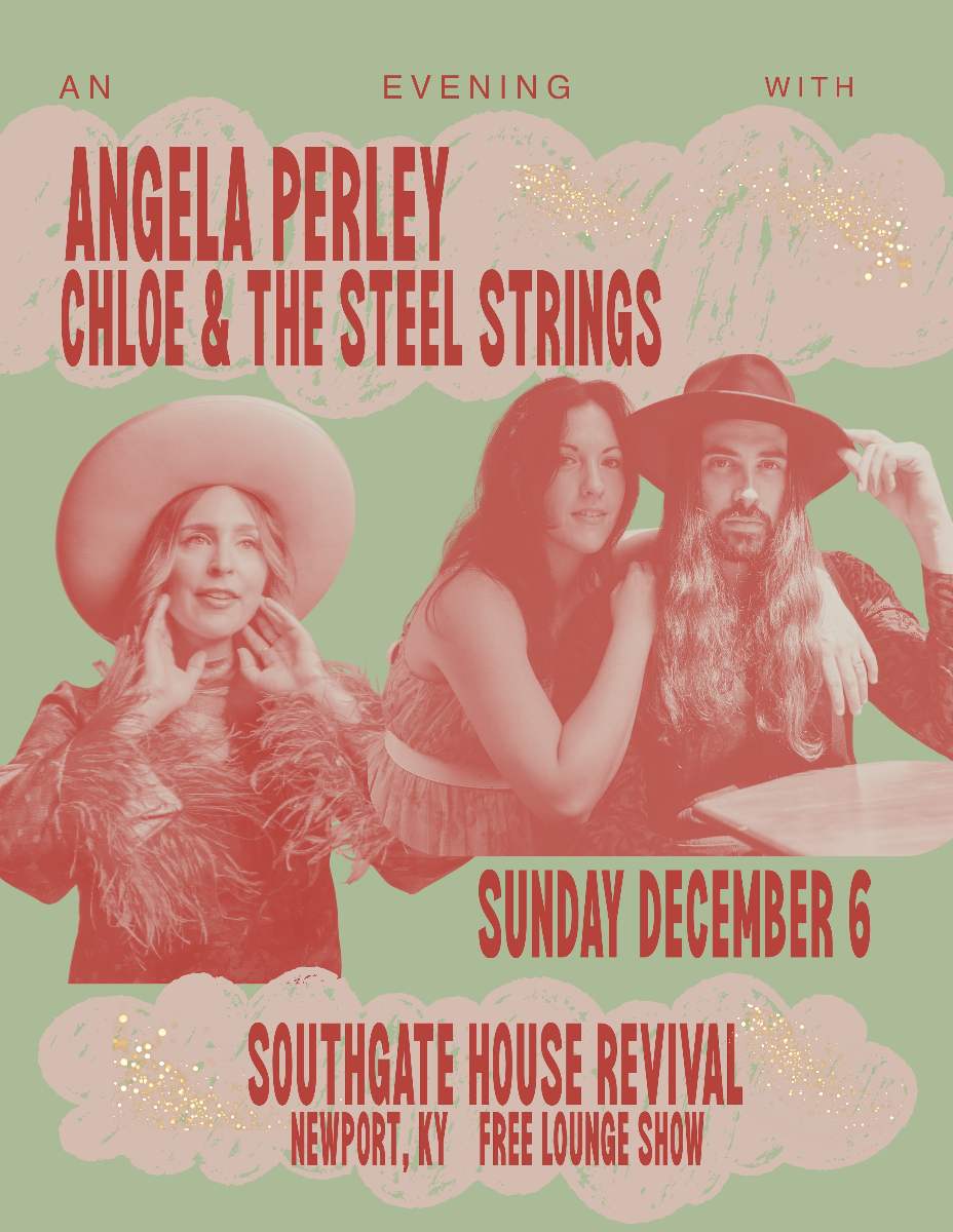 Angela Perley, Chloe & The Steel Strings — official show artwork