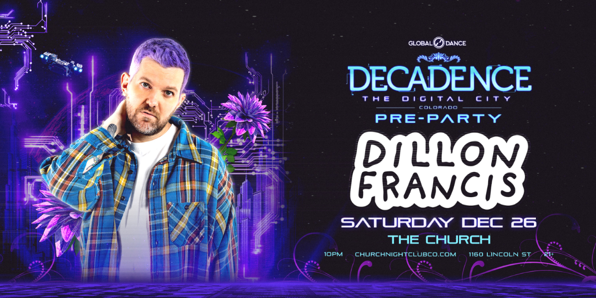 Decadence Pre-Party: Dillon Francis