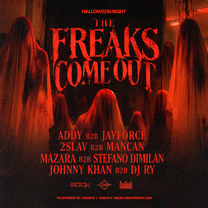 The Freaks Come Out | Halloween Night | 4AM License