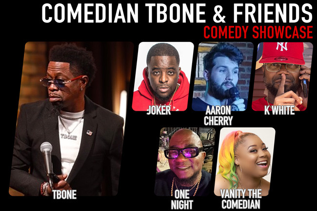 Comedian TBone and Friends