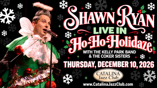 Shawn Ryan Live in Ho-Ho-Holidaze artwork from Catalina Jazz Club