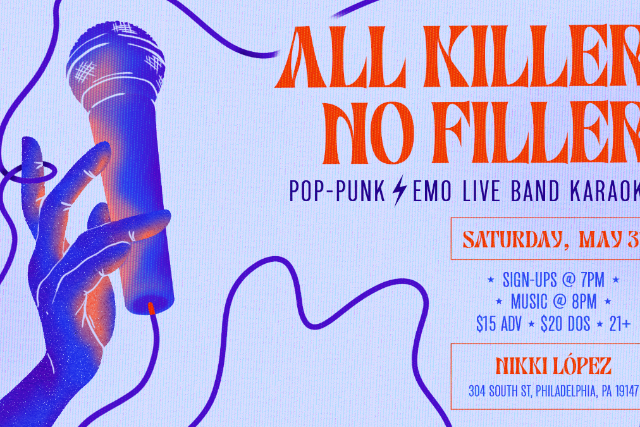 LIVE BAND POP-PUNK/EMO KARAOKE NIGHT (w/ All Killer No Filler)