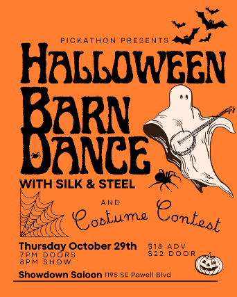 Halloween Barn Dance with Silk & Steel