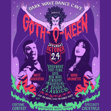 Dark Wave Dance Cave Presents: Goth-O-Ween!
