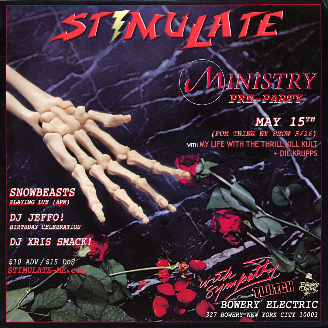 STIMULATE NYC: Snowbeasts • DJ Jeffo • DJ Xris SMack!