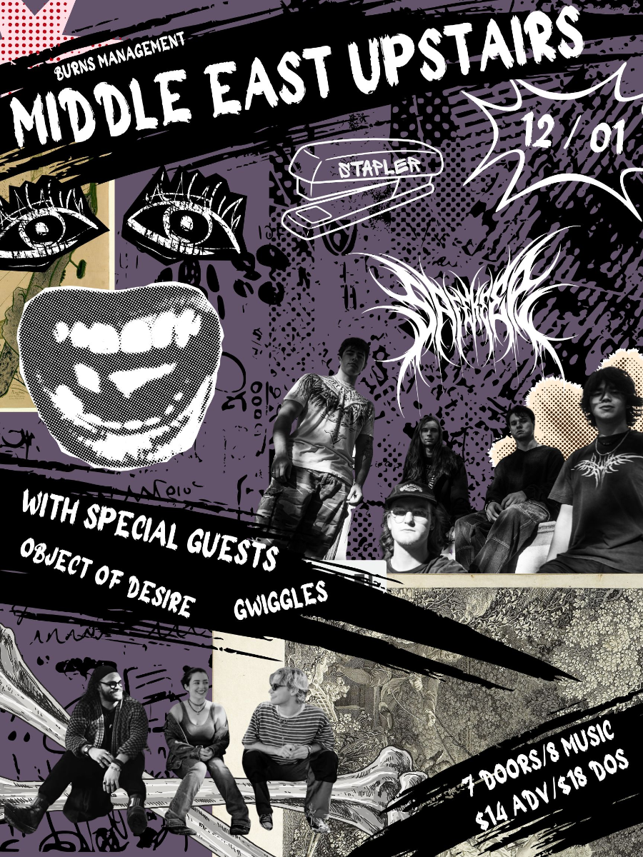 Safekeep, Stapler, Object of Desire, The Gwiggles | Event Image