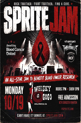 Sprite Jam - an All-Star Jam to Benefit Blood Cancer Research
