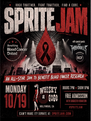 Sprite Jam - an All-Star Jam to Benefit Blood Cancer Research