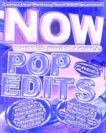 Pop Edits Party with WTCHCRFT