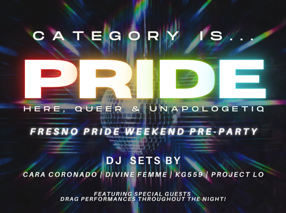 Fresno Pride Weekend Pre-Party