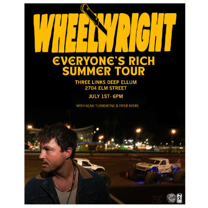 Wheelwright's "Everyone's Rich" Tour