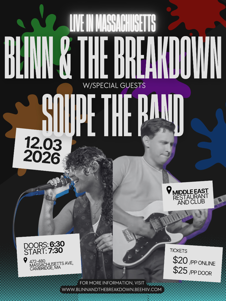 Blinn & The Breakdown, Soupe | Event Image