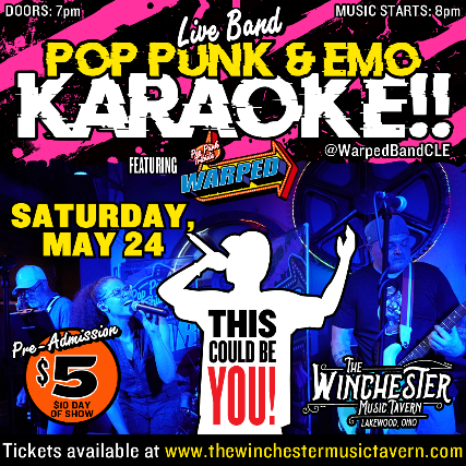 Pop Punk & Emo Live Band Karaoke!!