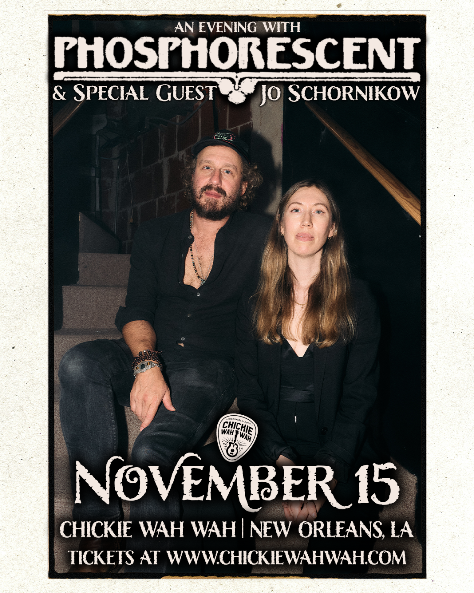 An Evening w/ Phosphorescent + Special Guest Jo Schornikow