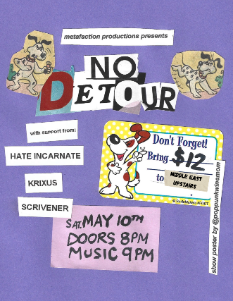 Metalfaction Productions: No Detour, Hate Incarnate, Krixus, Scrivener