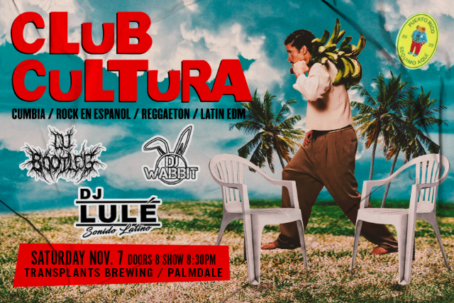 DJ НОЧЬ CLUB CULTURA - КУМБИЯ, РЕГГЕТОН, РОК НА ИСПАНСКОМ, ЛАТИНСКИЙ EDM И МНОГОЕ ДРУГОЕ!