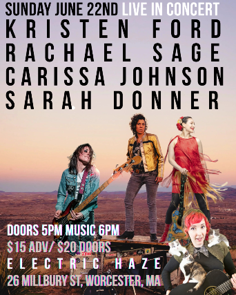 Kristen Ford, Rachael Sage, Carissa Johnson, Sarah Donner