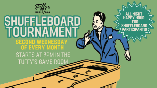 FREE EVENT: Monthly Shuffleboard Tournament