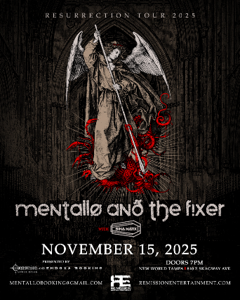 Communion After Dark and Endoxa Booking Presents: Mentallo and the Fixer, with Sina Matix in Tampa at New World Music Hall – Tampa, FL