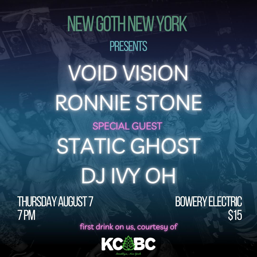 Void Vision | Ronnie Stone | Static Ghost | DJ Ivy Oh