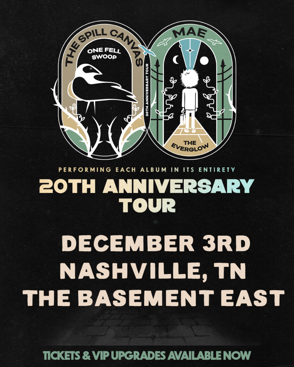 The Spill Canvas x Mae - 20th Aniversay Tour