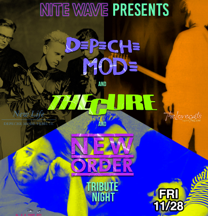 The Cure, Depeche Mode & New Order Tribute Night at The Crocodile – Seattle, WA