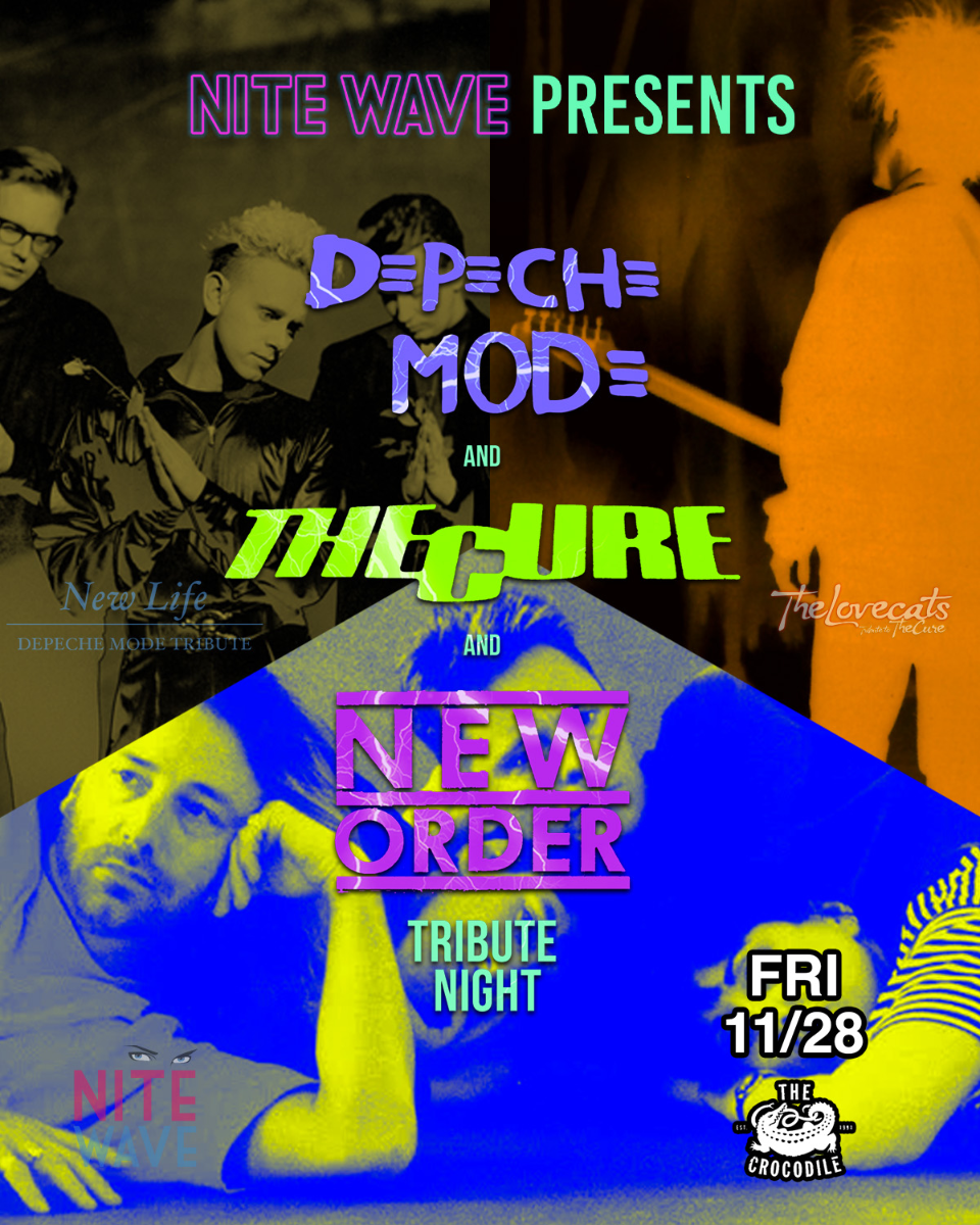 The Cure, Depeche Mode & New Order Tribute Night