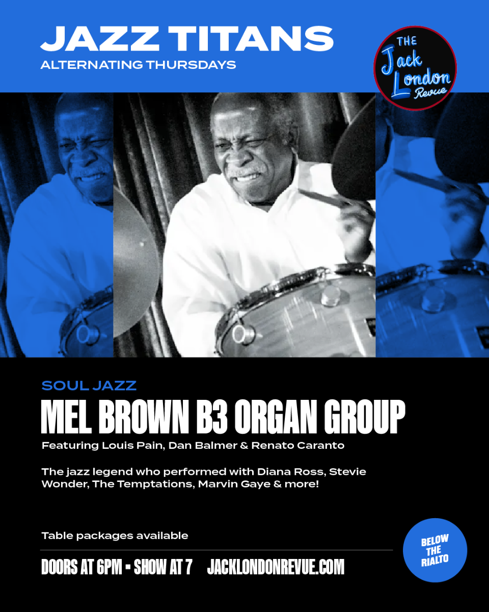 MEL BROWN B3 ORGAN GROUP – Jazz Titan Thursdays | Event Image
