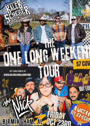 Lucille Klement, Kaleb Scherer + Lucid at The Nick, doors 7pm