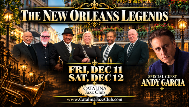 The New Orleans Legends with Special Guest Andy Garcia