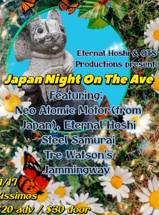 Cartel de Japan Nite On The Ave