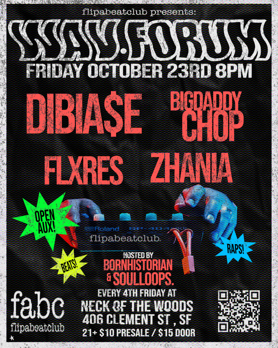 FlipABeatClub Presents: WAV Forum 4th Fridays at Neck of the Woods SF