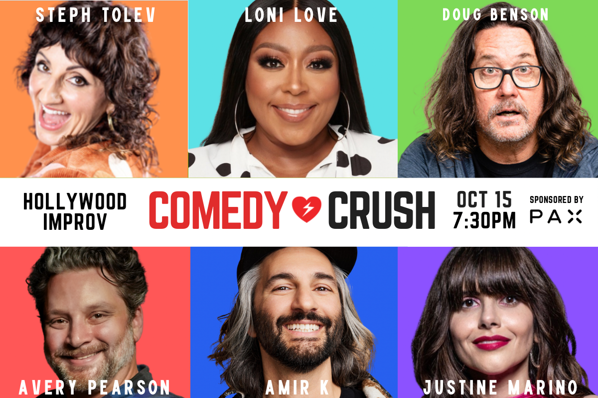 Comedy Crush ft. Loni Love, Steph Tolev, Doug Benson, Amir K, Justine Marino, Avery Pearson and Huge Special Guests