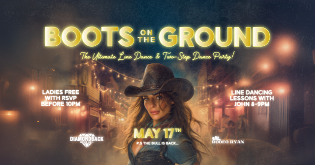 BOOTS on the GROUND!