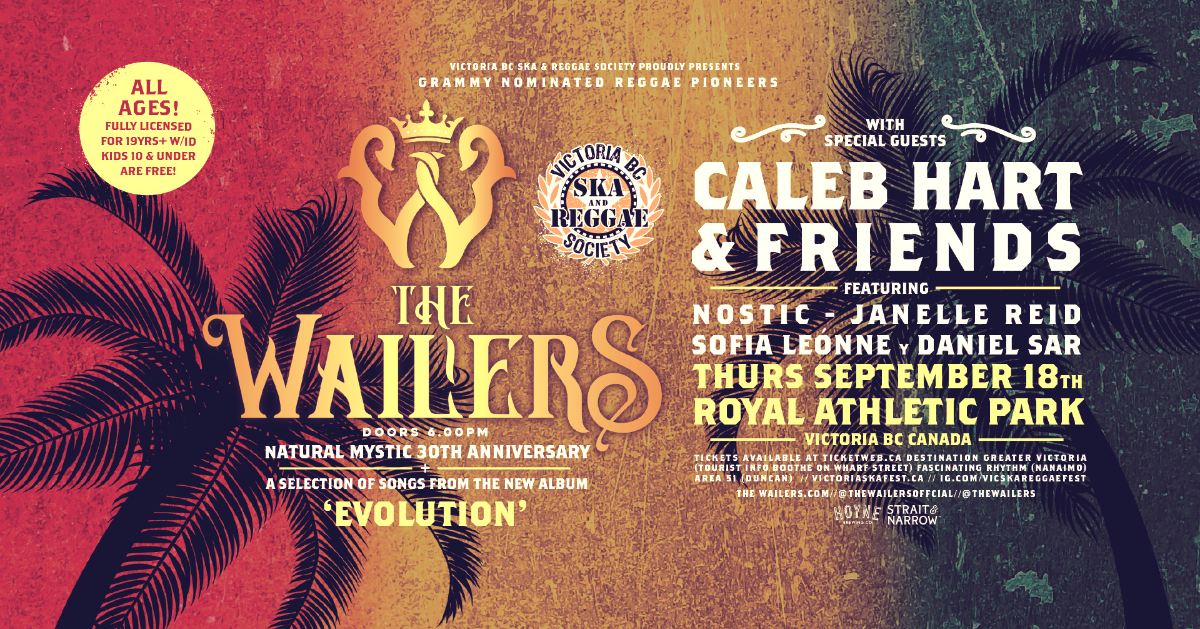 THE WAILERS NATURAL MYSTIC 30TH ANNIVERSARY TOUR