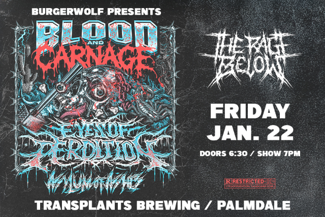 EYES OF PERDITION / ASYLUM OF ASHES / THE RAGE BELOW