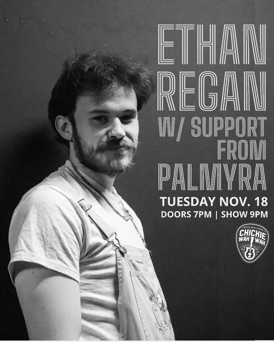 Ethan Regan: I Almost Graduated Tour / Support from Palmyra