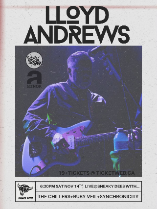 Lloyd Andrews с The Chillers, Ruby Veil и Synchronicity